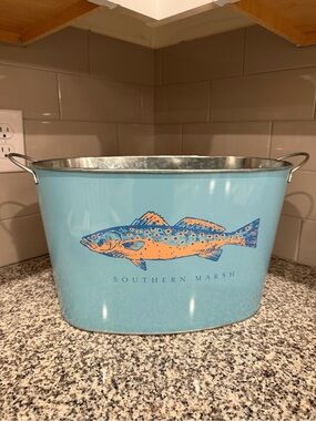 Southern Marsh x Hobby Lobby Nautical / Beach Beverage Tub  and Bottle Opener